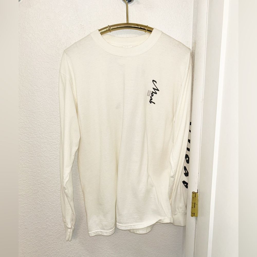 VTG Gildan The MOAB Long Sleeve T-Shirt in White from 1999 💯 Cotton SZ: Large